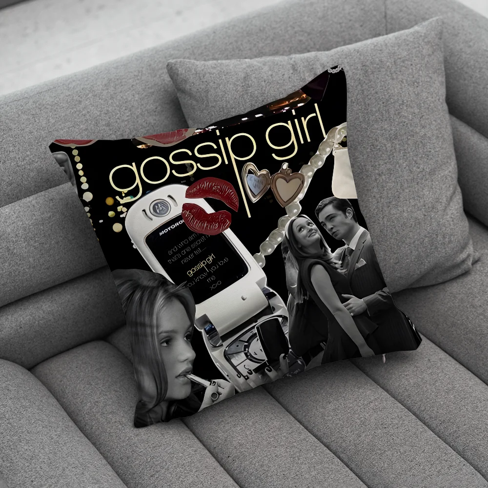 G-Gossip Girl Design Art Наволочка Мягкие чехлы для подушек декора дивана в фермерском доме