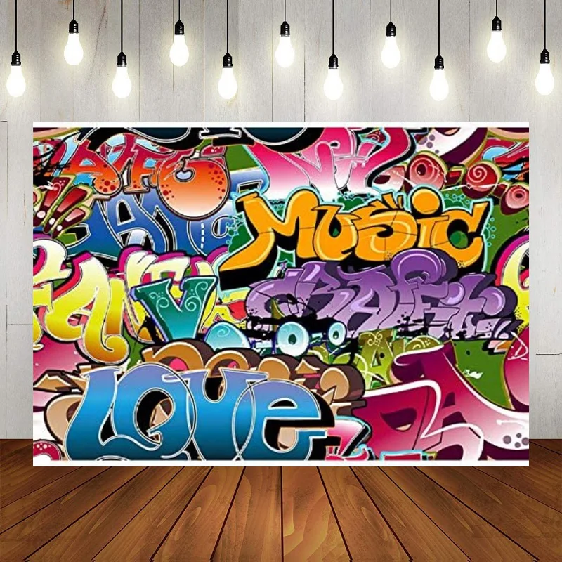 

Neno граффити брызги светящийся темный красочный день рождения фотография фоны рисунок фон слайм украшения баннер