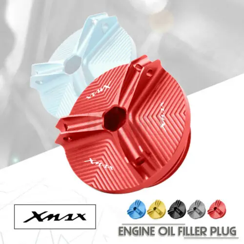 

Винты для двигателя с ЧПУ для YAMAHA XMAX 250 300 17-19 X-MAX 250 300 400 пробка для слива масла двигателя мотоцикла, отстойник, гайка, крышка, наполнительная крышка