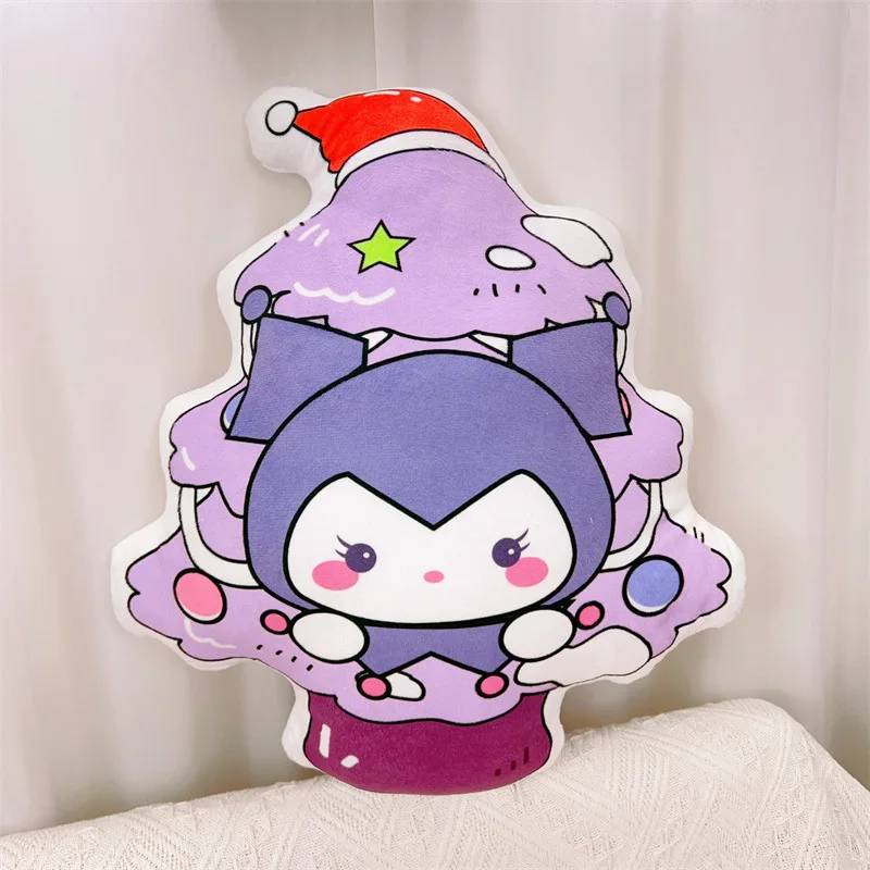 Sanrio мультфильм милый Kuromi My Melody Hello Kitty Рождественская елка Подушка игрушка