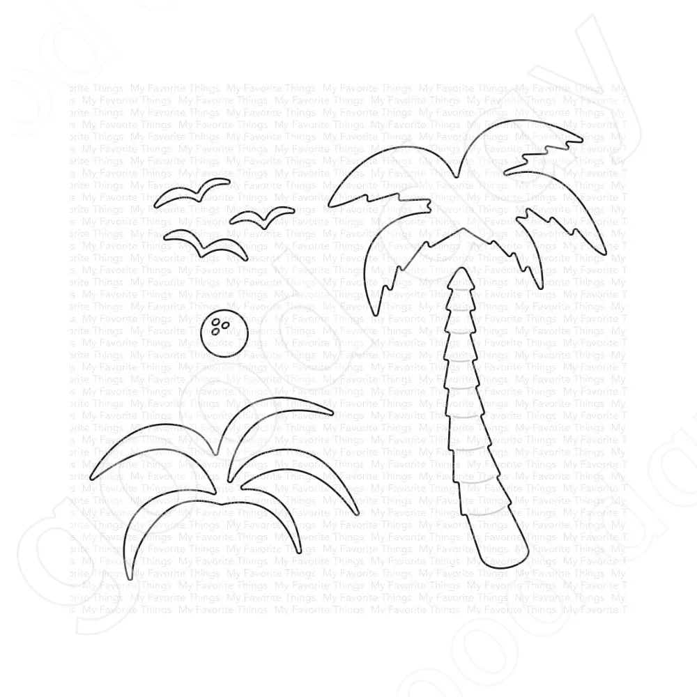 

Arrival New 2022 Shady Palm Metal Cutting Dies Scrapbook Diary Decoration Embossing Template Diy greeting card Handmade