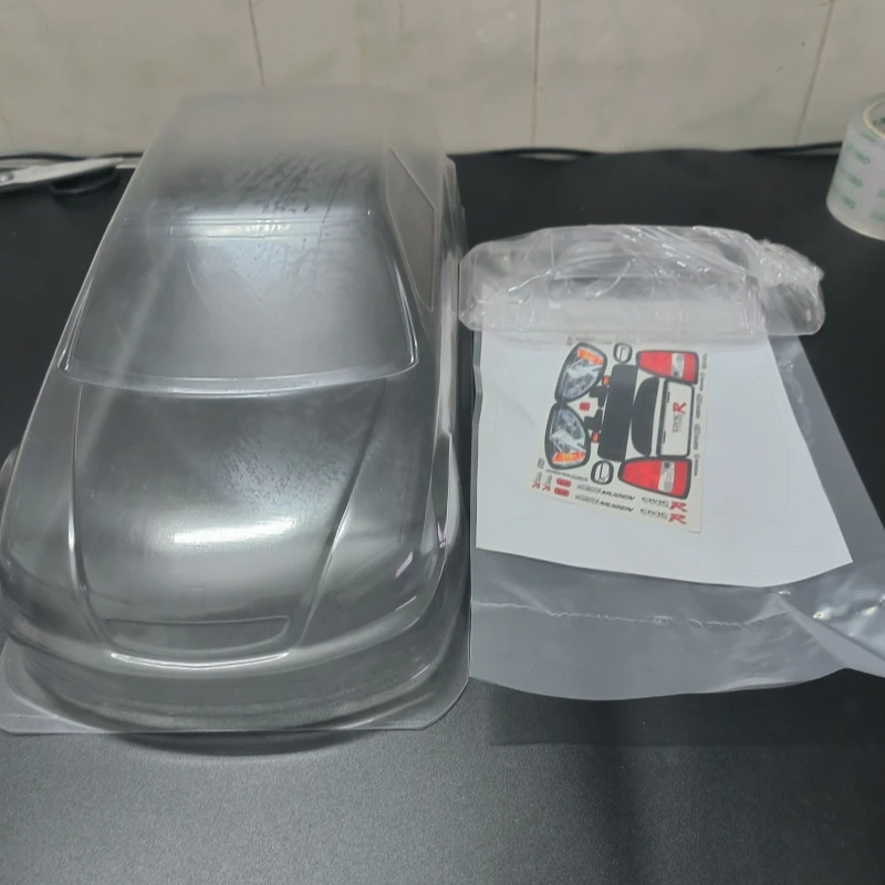 Прозрачный корпус TC109 1/10 Honda EK9 190/257 мм Tamiya TT01 TT02 Kyosho RC Drift