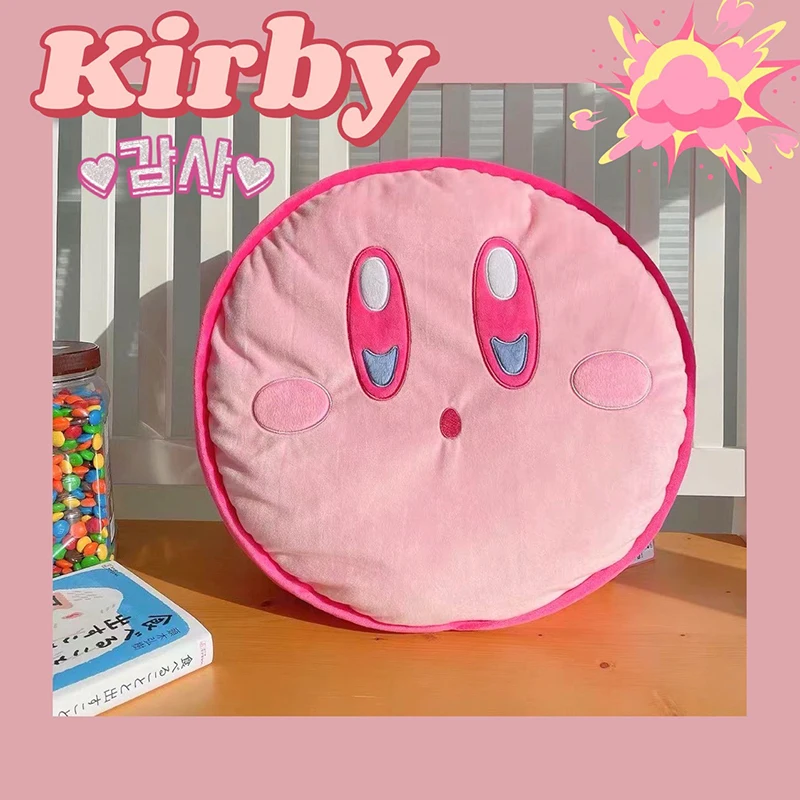 Gw Kirby японское аниме Kawaii розовое печатное сердце круглые плюшевые игрушки кукла