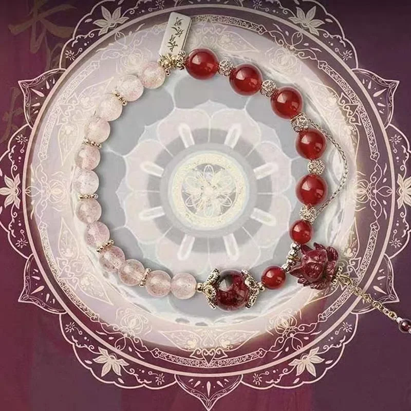 Ручная работа Till The End Of Moon Chang Yue Jin Ming Tantai Li Susu Leo Luo Yunxi Bai Lu Glaze Браслет веревка