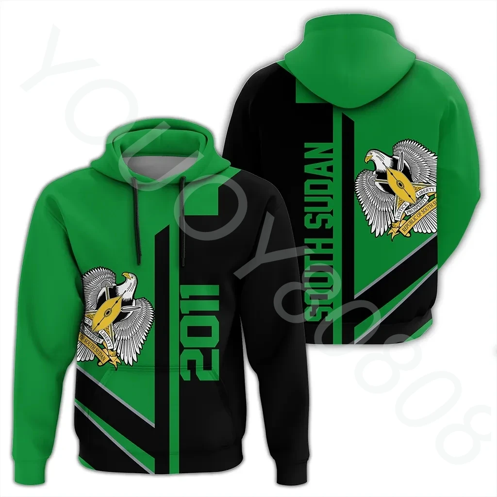 

Men's Clothing Africa Zone Hoodie - South Sudan Semi Concept Zip Hoodie Casual Street Style Sweatshirt Zip Jacket