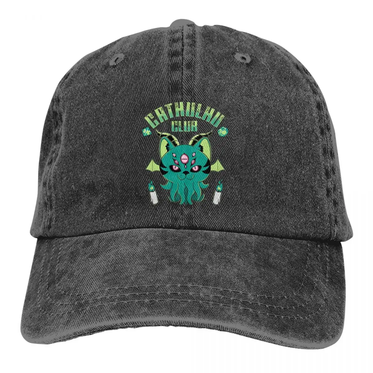 

Летняя кепка, солнцезащитный козырек, кепки Cathulhu Club в стиле хип-хоп, созданы Говардом Phillips, ковбойская шляпа Lovecraft, остроконечные кепки