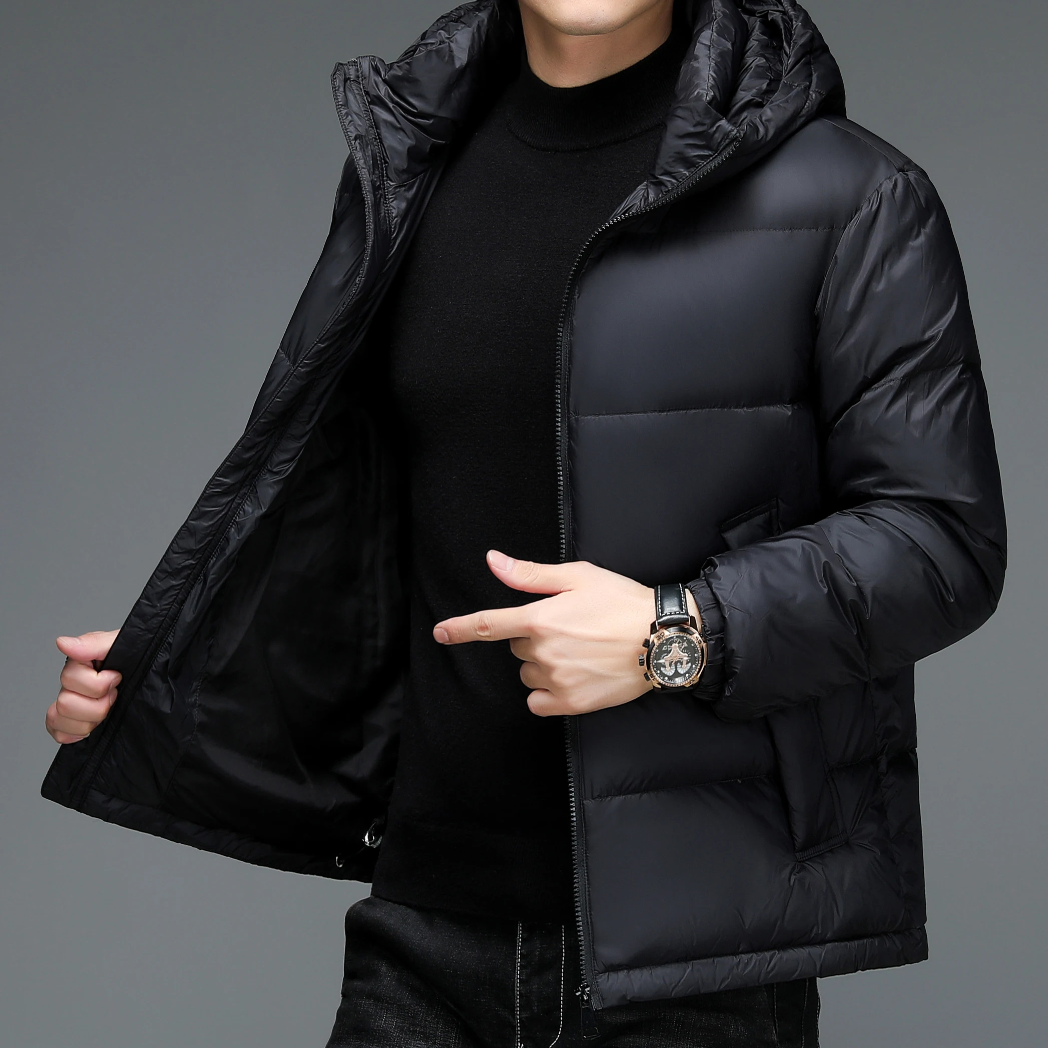 Dress For Lovers With Hoodie 2023 Winter Puffer Jacket Men Thicken Warm Parkas Jackets For Woman Doudoune Homme Coats Erkek Mont