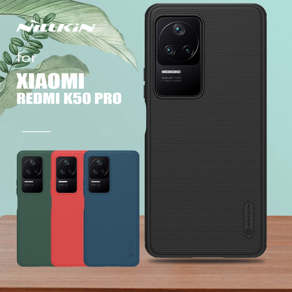 

Чехол Nillkin для Xiaomi Redmi K50 Pro, суперматовый защитный жесткий чехол из поликарбоната, защитная задняя крышка для Xiaomi Redmi K50 Pro, чехол