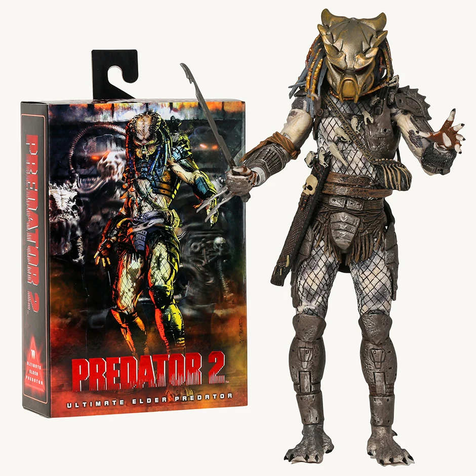 

NECA Predator 2 Ultimate Elder Predator 30th Anniversary Action Figure Collection PVC Model Doll Gift Toy