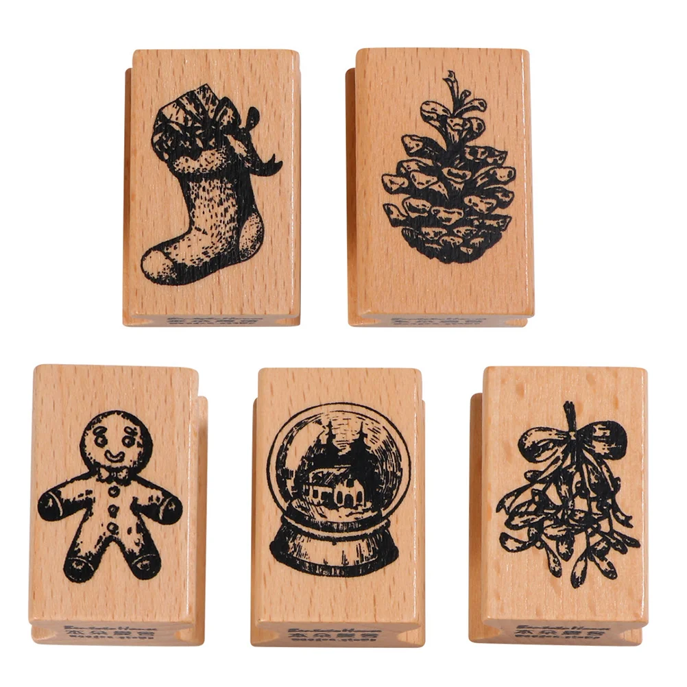 

5pcs Delicate Interesting Creative Exquisite Children Stamper for Home