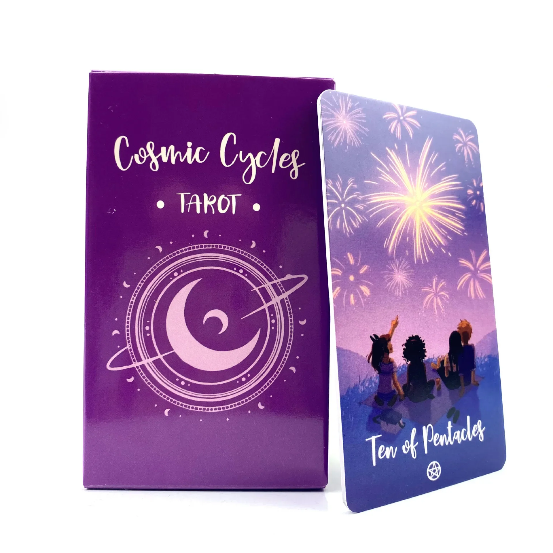 Cosmic Cycles Карта Таро 78 колод гадания fate Family вечерние настольная игра Fate Fortune Telling