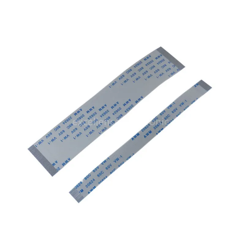 

Гибкий плоский кабель FFC, 10 шт., 20 см, 0,5 мм, Изотропия, кабель AWM 20624, 4/6/8/10/12/14/16/18/20/30/32/40/50/60 штифтов с одной стороны