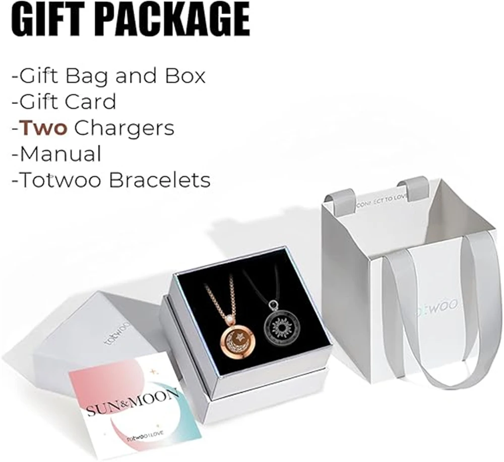 Ожерелье TOTWOO с сенсорным экраном на большие расстояния | Умное ожерелье