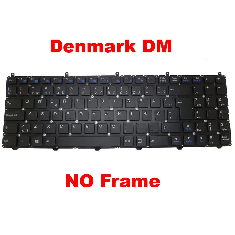 Клавиатура BE BR DM FR SW TR США для CLEVO W650EH W650RB W650RC W650RC1 W650RN W650RZ W650RZ1 W650SB W650DD W650SC W650SF W650SH