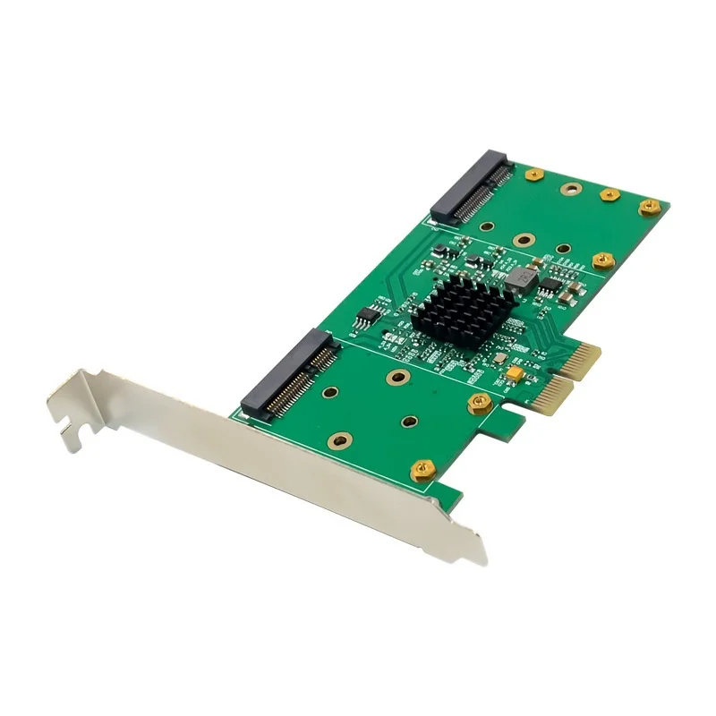 Карта расширения RAID PCIe X2 88SE9230 с четырьмя портами MSATA 1 Гбитс для внутренних SSD-накопителей для настольных ПК, в наличии (art.: 3920db30cbfdc) - 3920db30cbfdc
