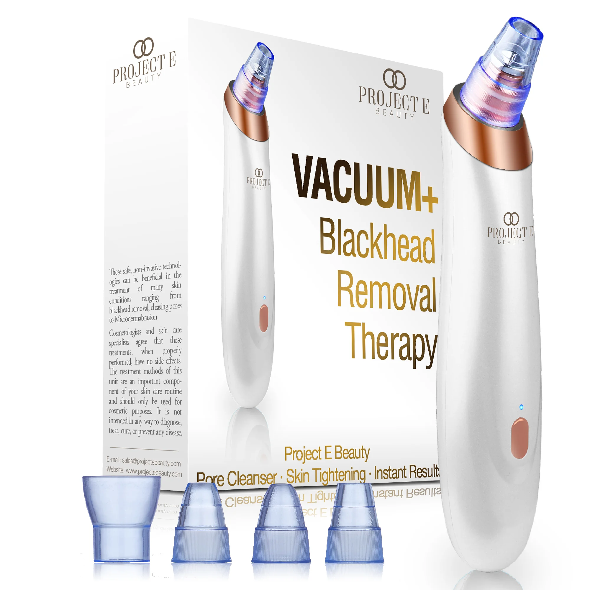 

Blackhead & Pore Vacuum Extractor with 3 Adjustable Suction Power