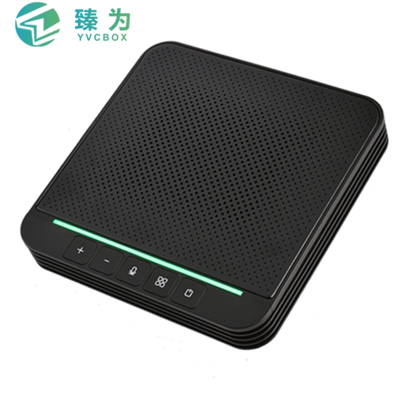 

Amplifier that supports omnidirectional pickup of USB microphone for desktop conference for remote video phone chat in meetings