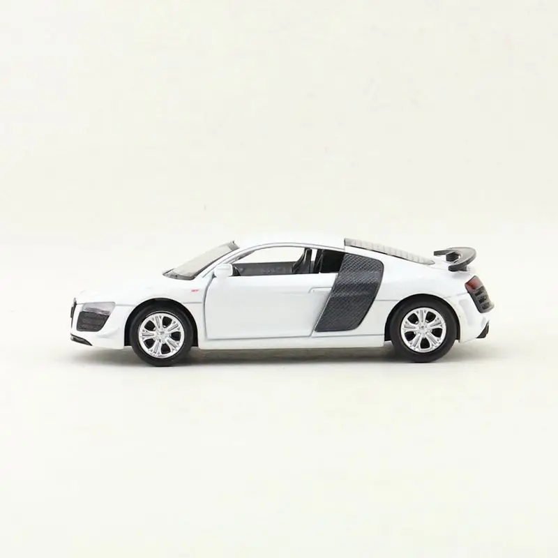 

TOY GODS 6pcs/lot Wholesale 1/43 Scale Pull Back Car Toys AUDI R8 GT Spyder Diecast Metal Car Model Toy