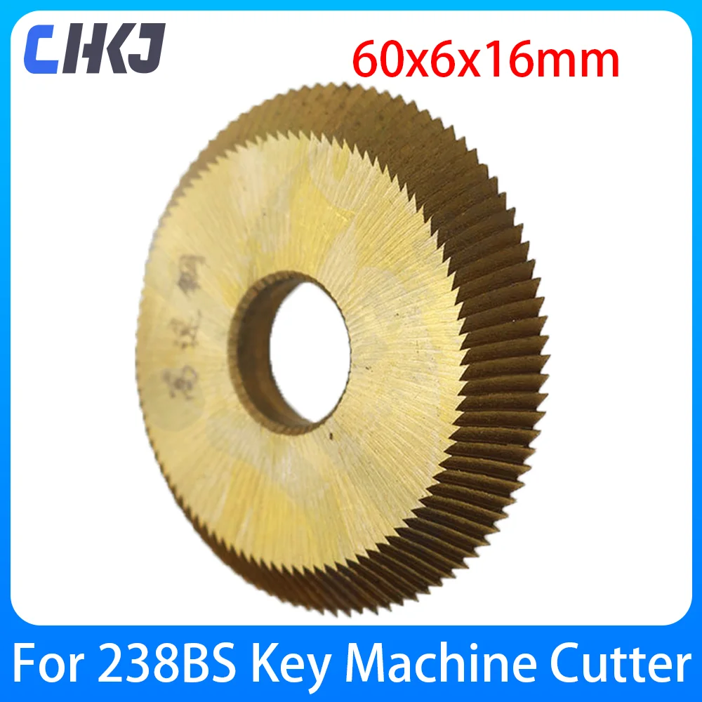Брелок для ключей CHKJ 60x6x16 мм 90 дюймов, резак для копирования ключей, лезвие для пилы подходит для 238BS 2AS машины для изготовления ключей