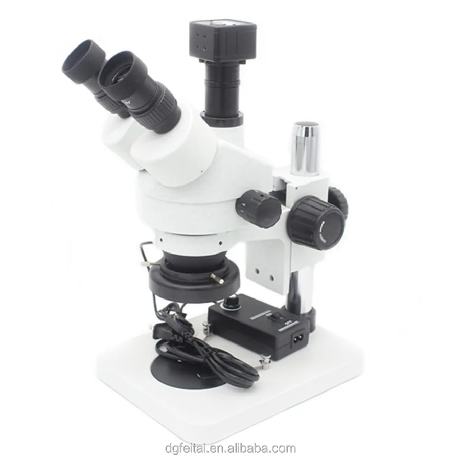 

FTSM-45T1Optical Instrument Digital Electronic LED Illumination Stereo Zoom Eyepiece Microscope Price