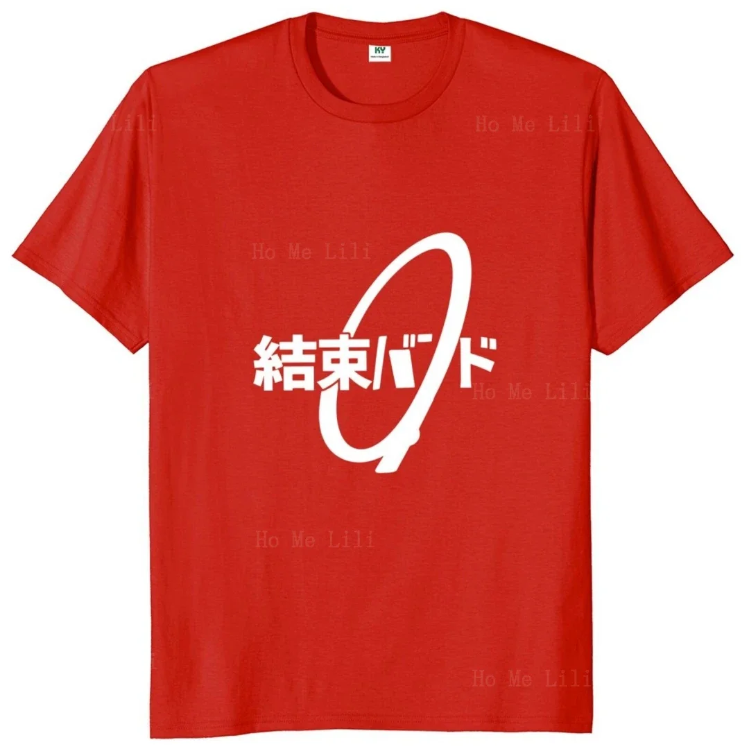 Аниме Поклонники манги ksoku Band Bocchi The Rock Подарочная футболка повседневные топы из