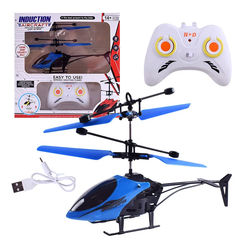 

Rechargeable Mini RC Drone Remote Safe Fall-resistant RC Helicopters Drone Children Toys