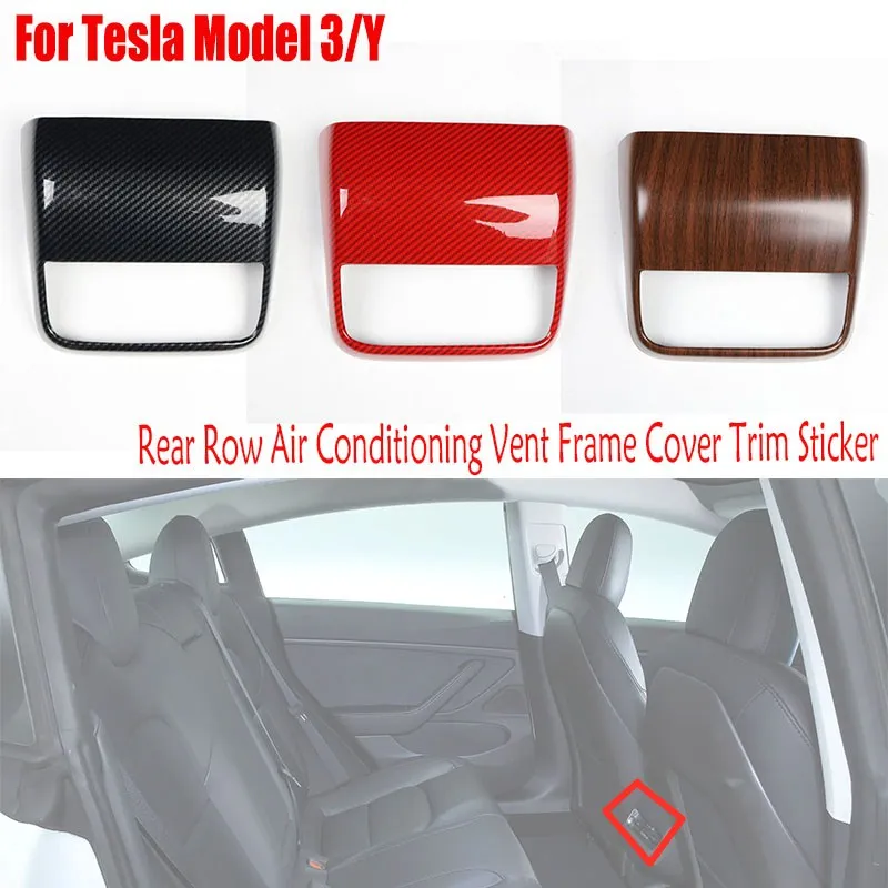 

Наклейка на заднюю панель автомобильного кондиционера Tesla Model 3 Y 2018-2023