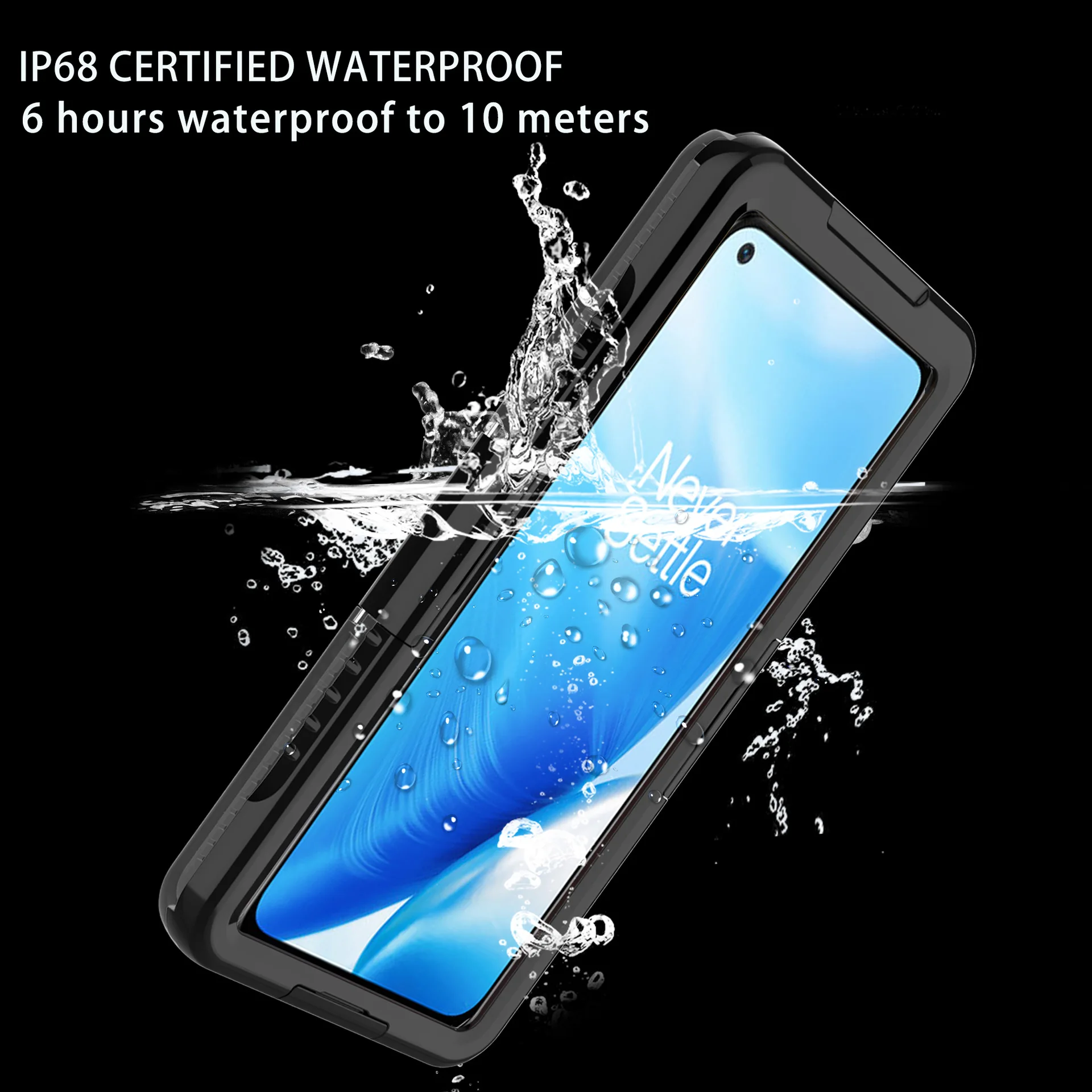 

For Oneplus 7T Pro 5G 6 6T 5T Waterproof Mobile Phone Case Underwater Diving Bag Snowproof Protective Cover For Oneplus 7 Pro