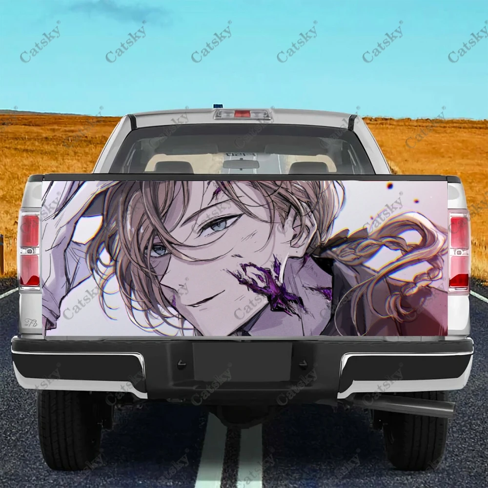 

Bungou Stray Dogs Truck Decals Truck Tailgate Decal Sticker Wrap , Bumper Stickers Graphics for Car Trucks SUV