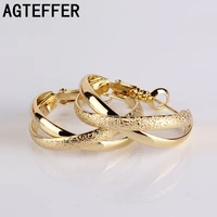 agteffer 925 sterling silver gold matte rose gold earrings for women jewelry cute romantic jewelry wedding party gift