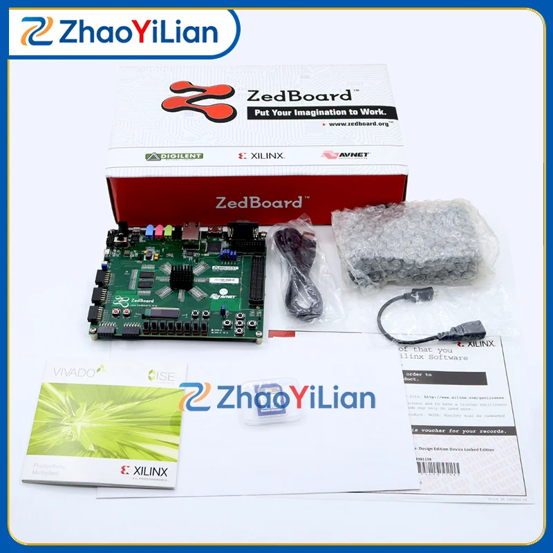 Фото Для платы разработки ZedBoard Zynq 7000, комплекта для оценки XC7Z020 FPGA SoC, платы с встроенным процессором ARM Cortex A9. №4