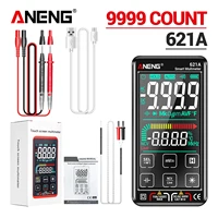 aneng 621a touch screen intelligent digital multimeter auto range rechargeable portable ncv universal meter voltmeter