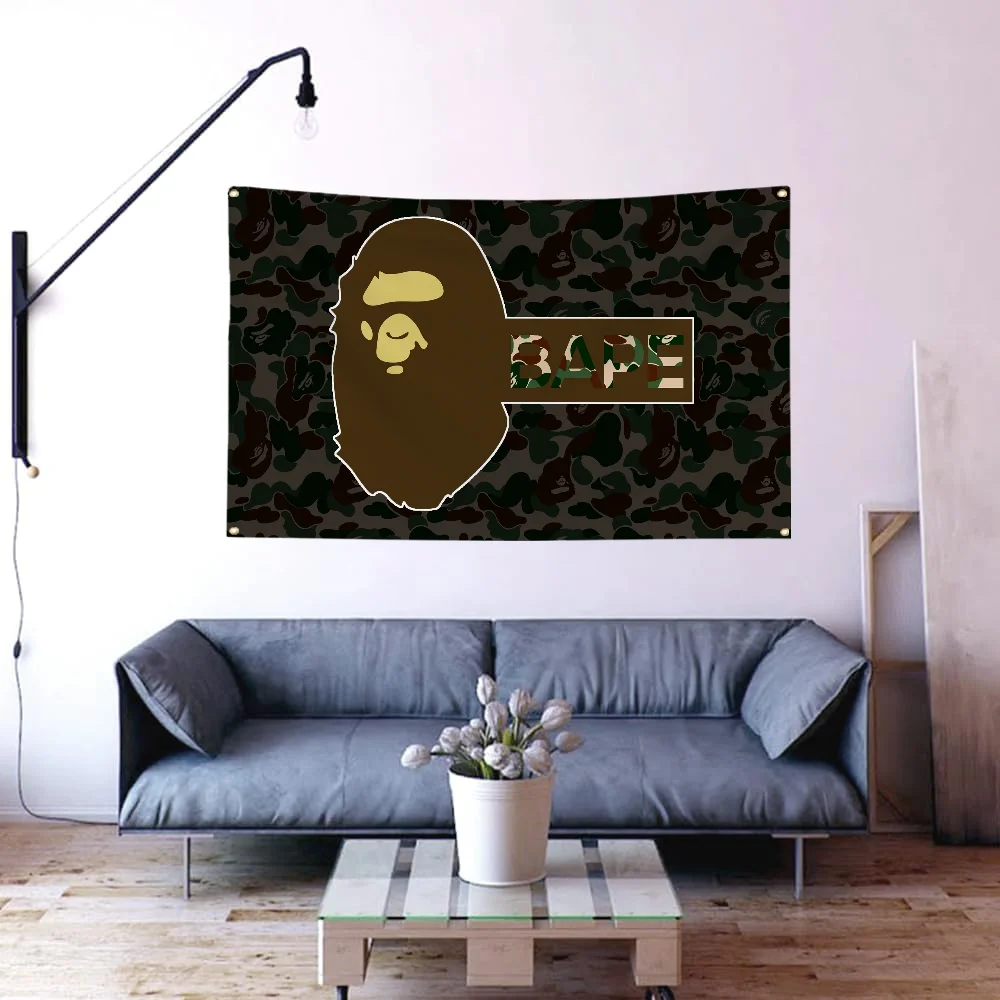 Флаг мастерской для комнат декоративное настенное искусство с отверстием