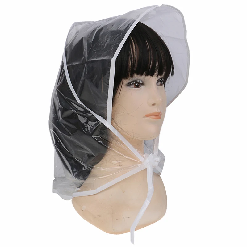 

1 шт. защитная пластиковая шляпа от дождя для женщин и женщин