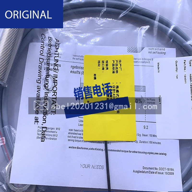 Новый датчик nbb5-18gm60-ws