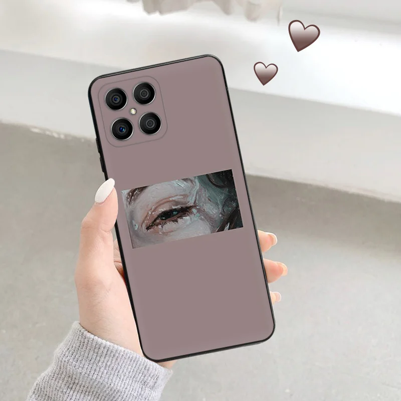 Черный чехол с защитой от падений для телефона Honor X9 X8 X7 X6 X40 X40i Play6T 6C 9A Magic4 70 60 50 30i 20