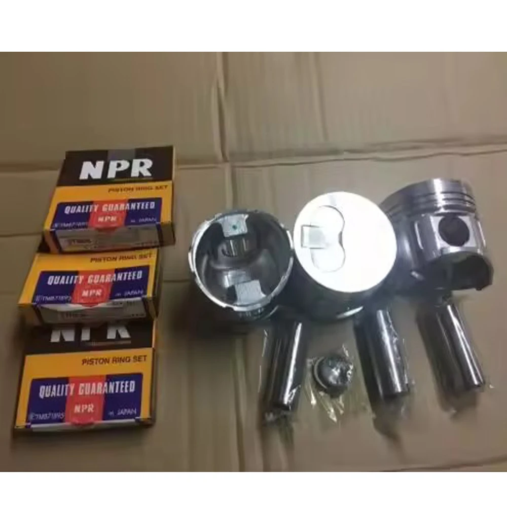 Комплект для ремонта Yanmar 3TNE66 3TNA66 + комплект поршней кольцо полный прокладок
