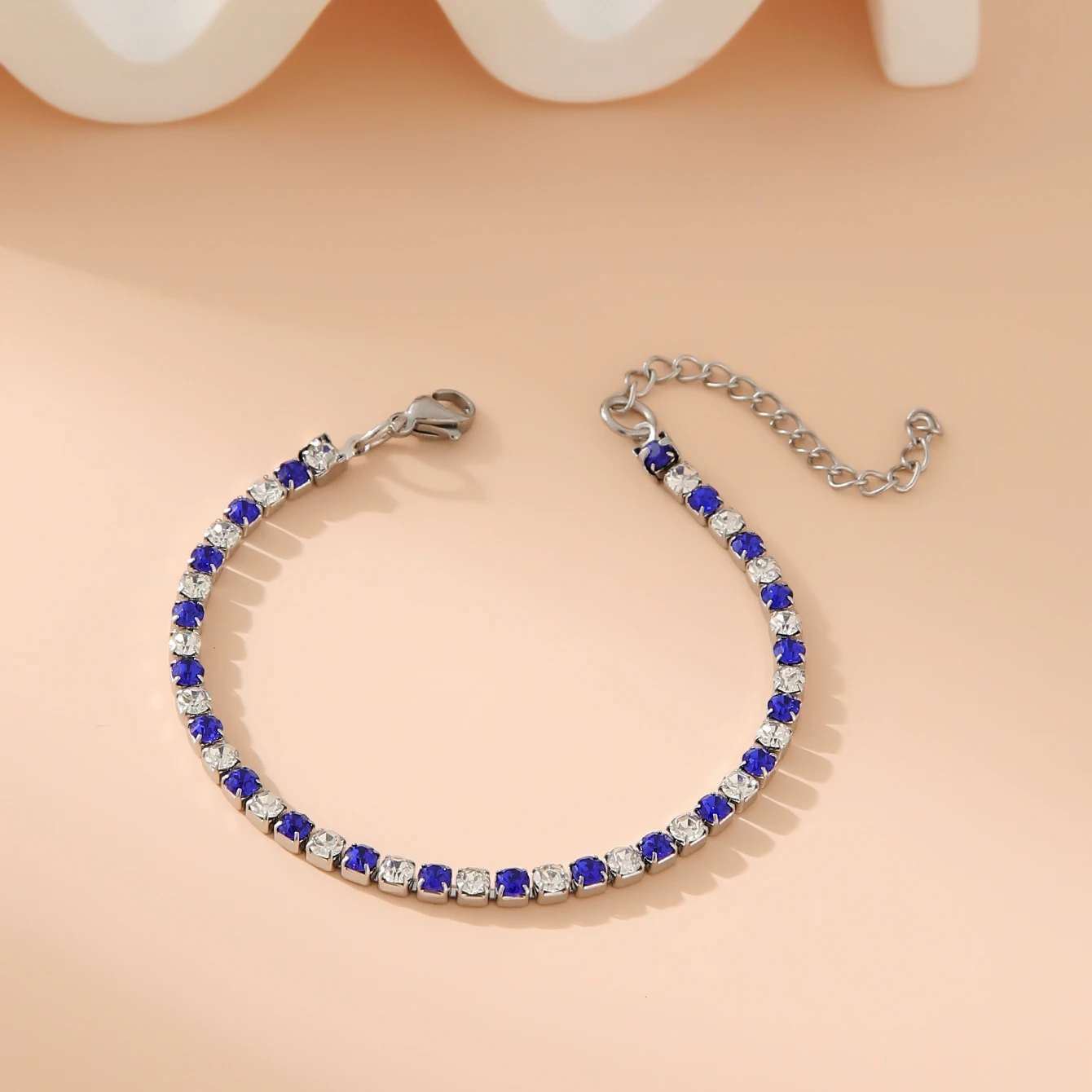 Искрительный браслет из нержавеющей стали 3 мм для мужчин и женщин тонкий со