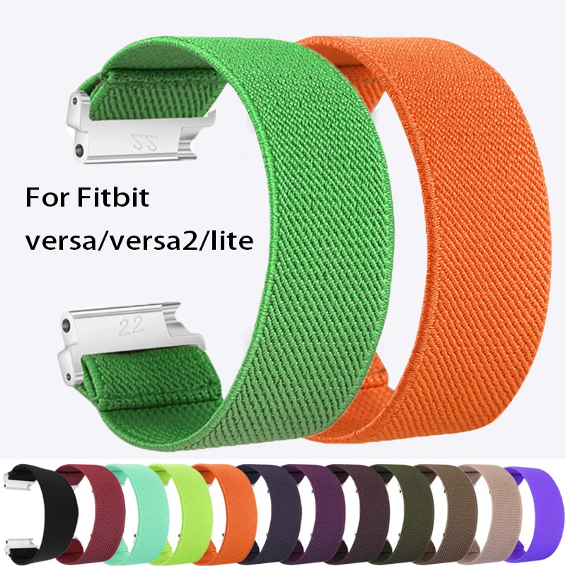 Bohemia Elastic Nylon Loop Band for Fitbit Versa 3/Versa 2/Versa Lite Watch Bracelet for Fitbit Versa Wristband Sport Loop Gift