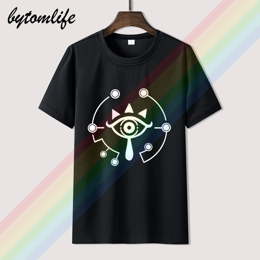 

COS Zelda T Shirt The Ledgend of Zelda T-Shirt Cotton Eye Printing Men T shirt Short Sleeve Tshirt Summer Brand Clothing