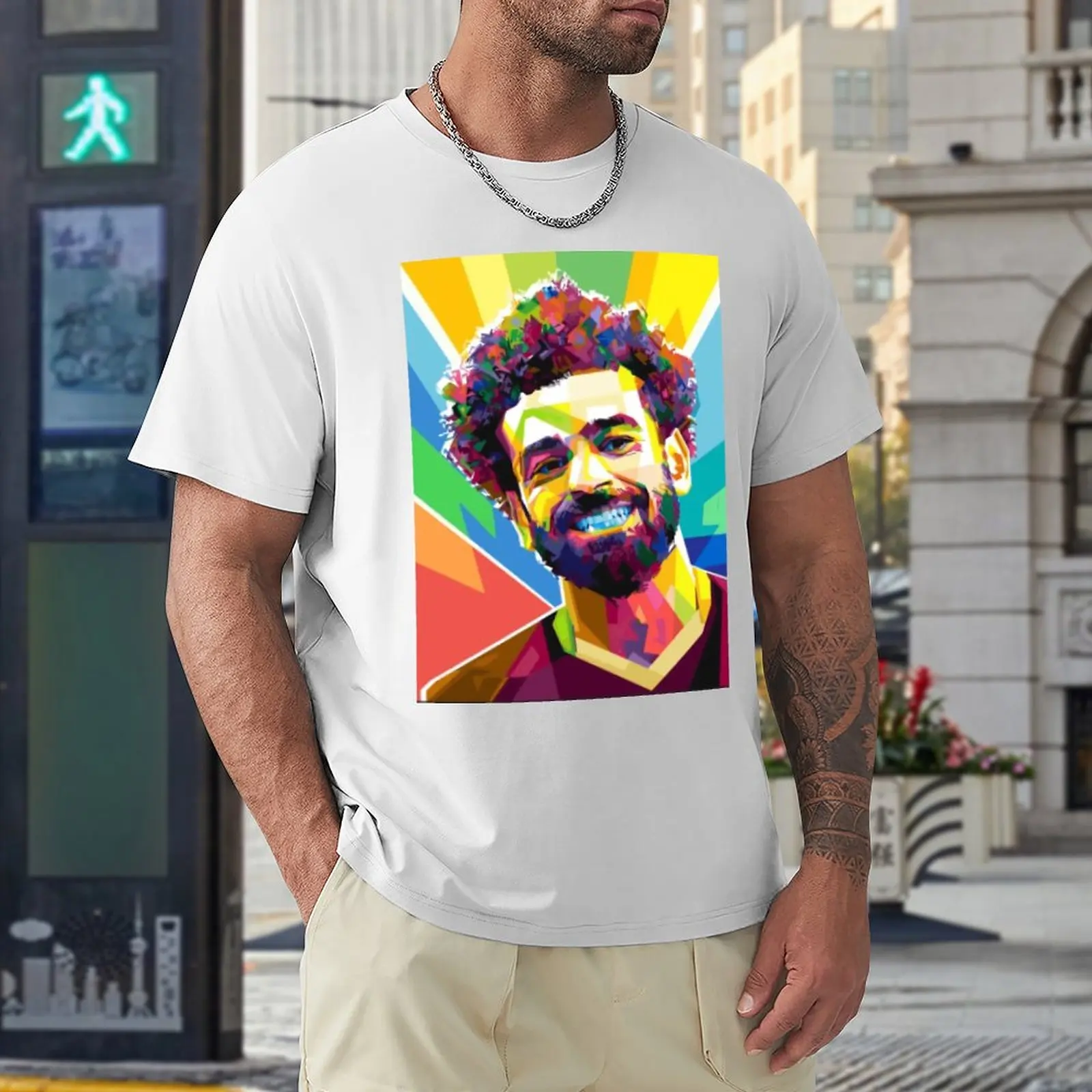 

Kemp Egypt Mohamedss And Salahss 3 Soccer Team Campaign Novelty High Quality T-shirts Activity Competition USA Size