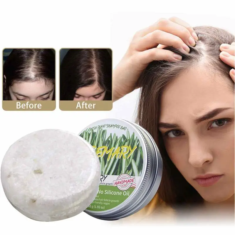 

Rosemary Soap For Hair Growth Solid Deep Cleansing Bar Shampoo Soap Deep Cleansing Rosemary Hair Shampoo For Fine & Oily Hair