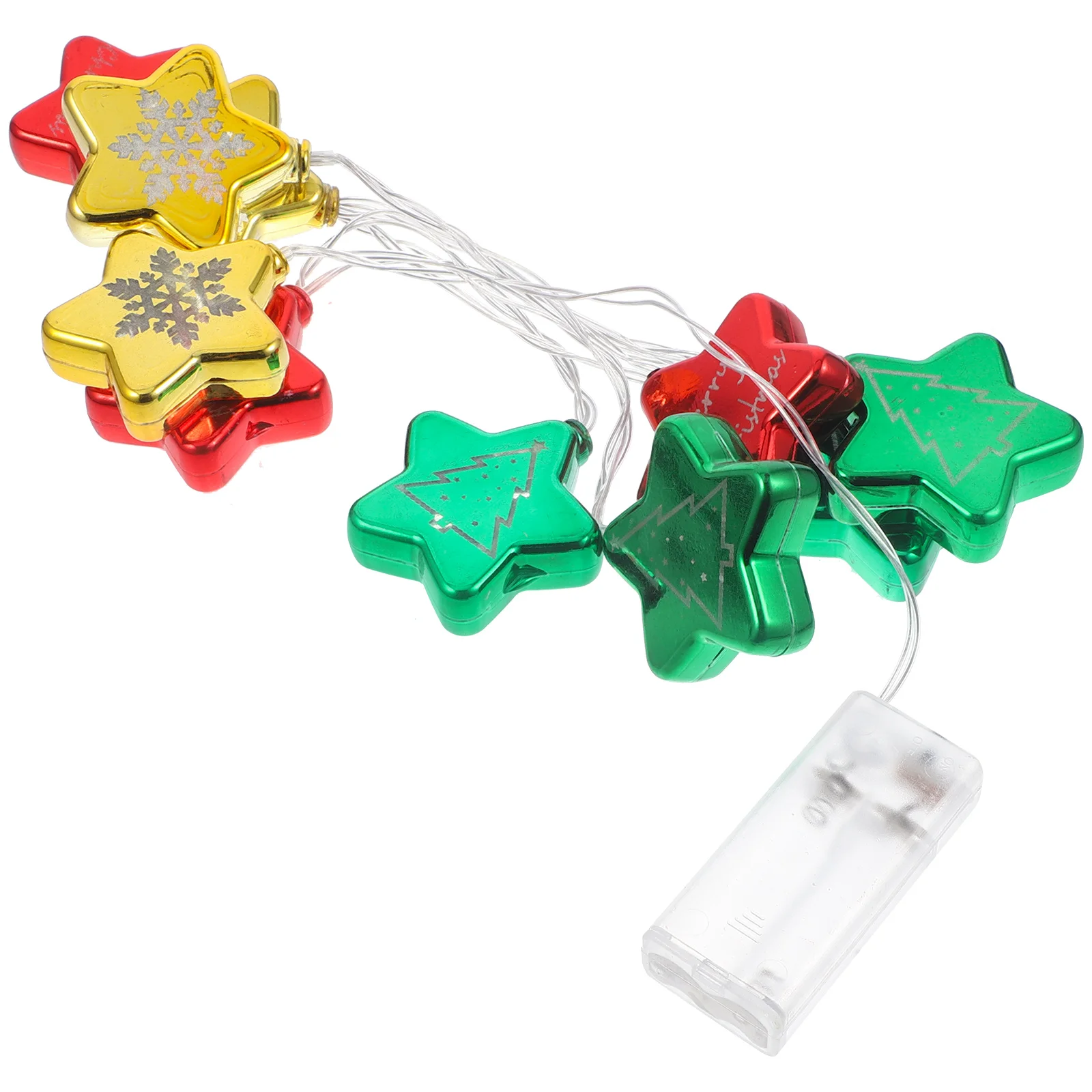 

Star String Lights Christmas Xmas Decorations Powered Curtain Backdrop Outdoor Festive Plastic Festival