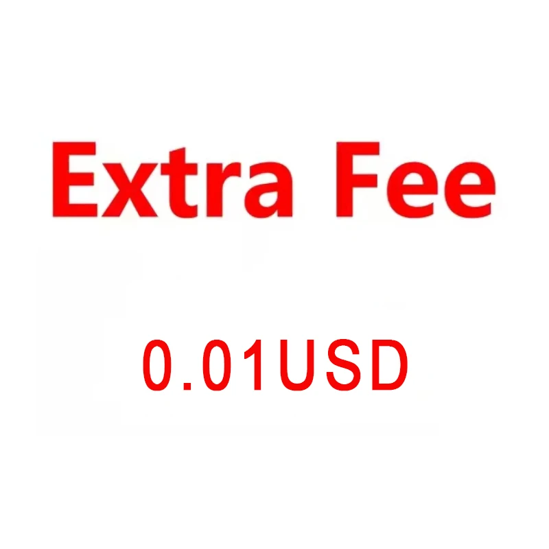 

Дополнительная плата 0,01 USD