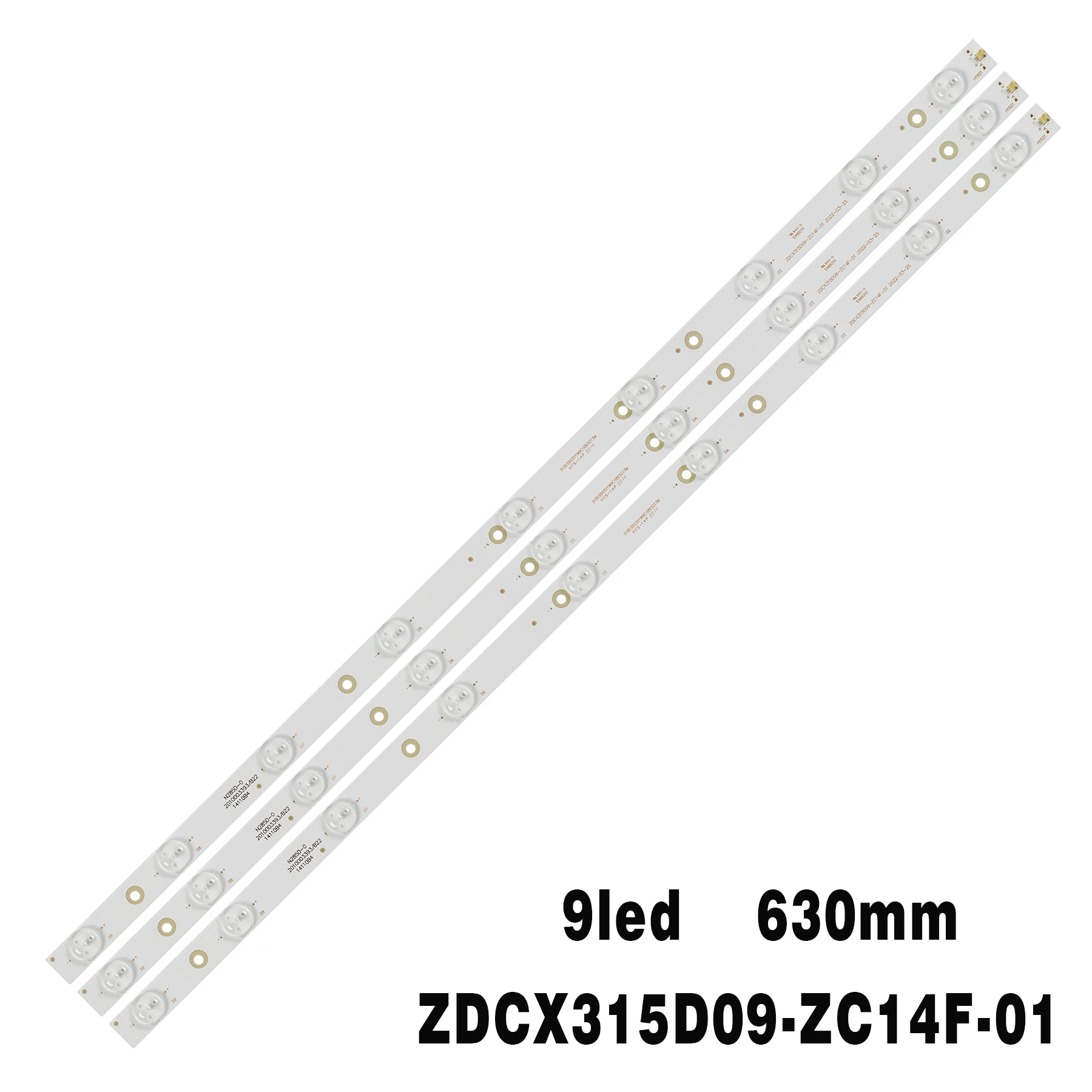 Лента светодиодной подсветки для DEXP H32B7000E shivaki STV-32LED14 CX315DLEDM bravis LED3230 Izumi 32&quot