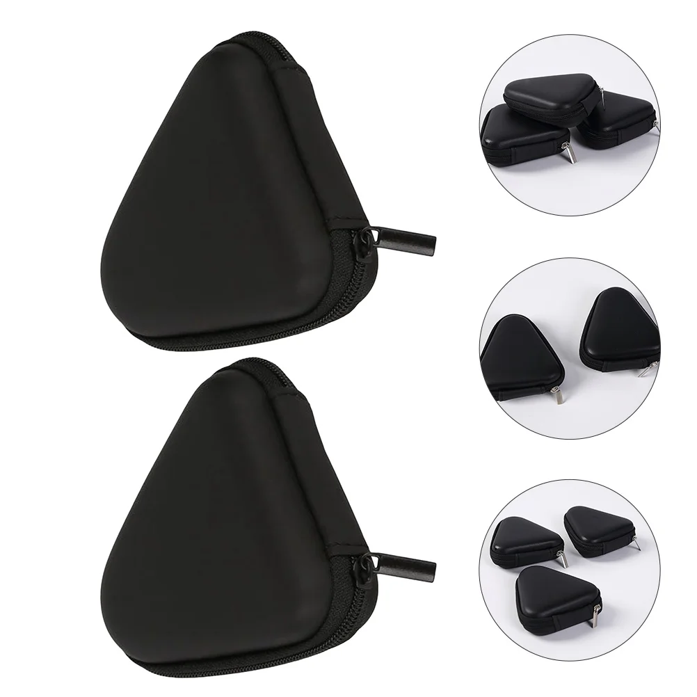 

2pcs Anti-scratch Were-resistant Portable Earphone Carry Storage Box