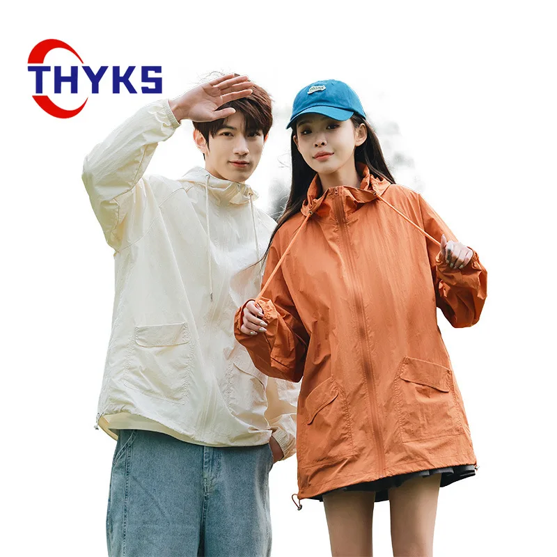 

Summer Climbing Jackets Men Couple Thin Loose UV Protection Hooded Coat Outdoor Camping Fishing Jacket Sun Protection Clothing