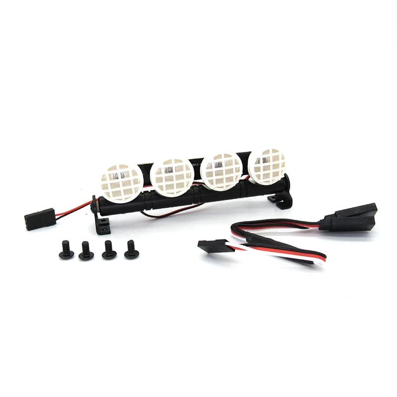 

Светодиодная лампа на крышу автомобиля с преобразовательным кабелем, обновленные аксессуары для WPL D12 1/10, запчасти для радиоуправляемых гру...