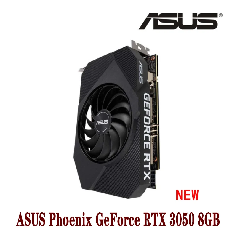 ASUS Phoenix GeForce RTX 3050 8 Гб поддержка процессора AMD Intel LHR для настольного компьютера