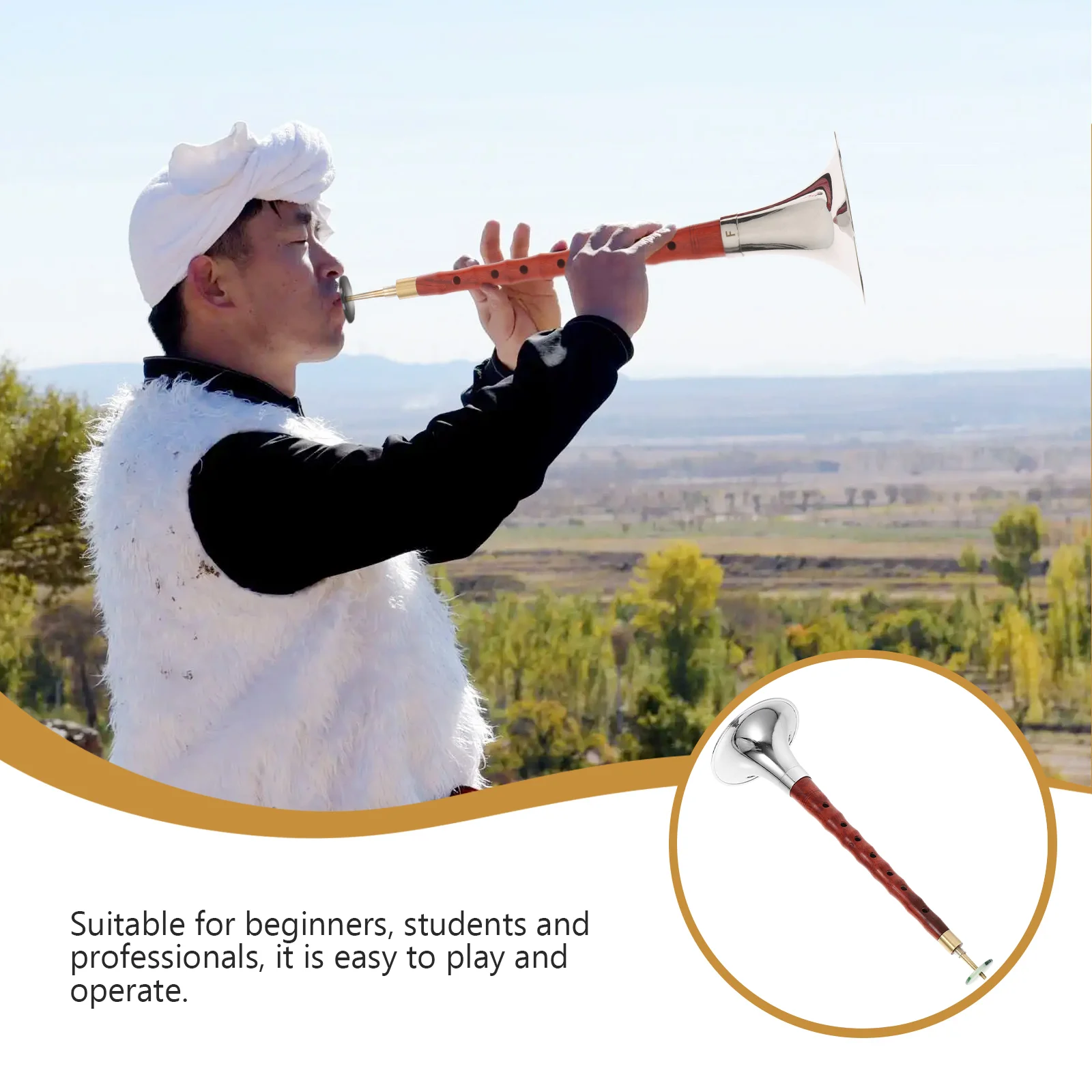 Музыкальные инструменты Suona деревянный ветер премиум-класса традиционный